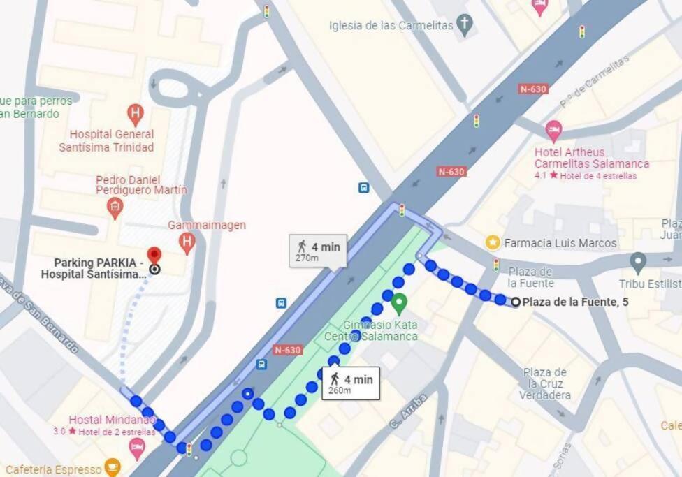 萨拉曼卡Alojamiento Plaza La Fuente Centro公寓 外观 照片
